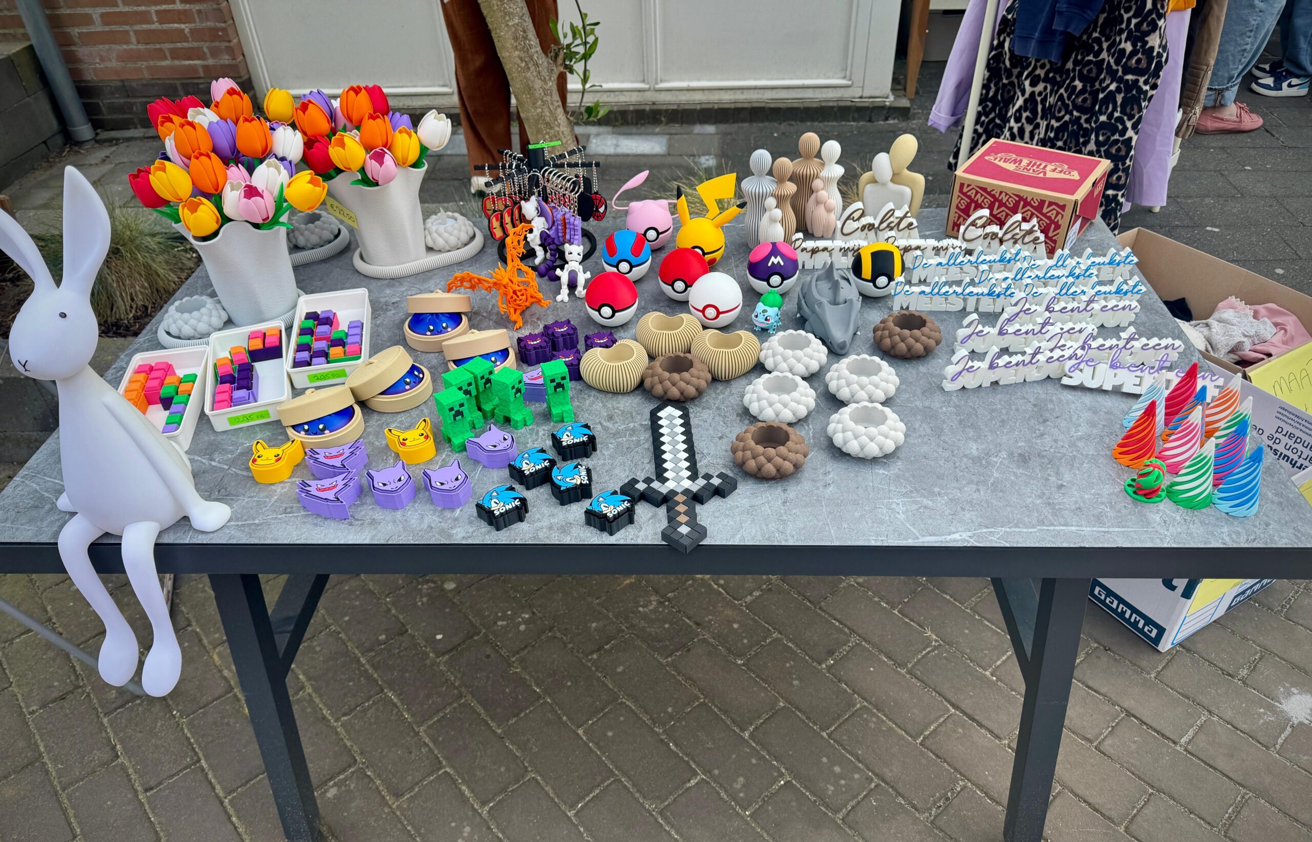 Op de rommelroute: 3D-prints voor iedereen!